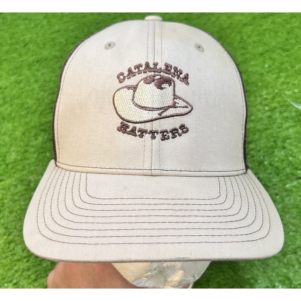 Retro Cowboy Hat Trucker SnapBack Embroidered Catalena Hatters Bryan Texas West